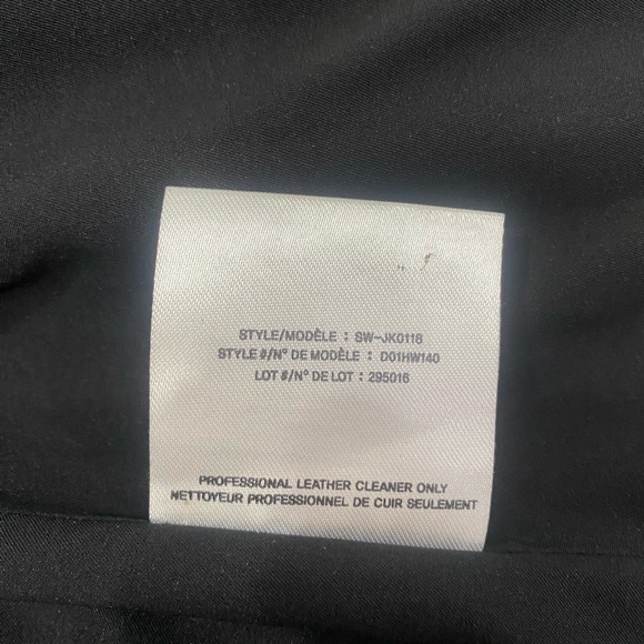 Helmut Lang 100% Lamb Leather Asymmetrical Jacket Size M - Picture 9 of 15